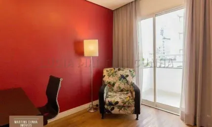 Apartamento flat à venda no paraíso - 33 m², suíte, mobiliado, com minicozinha, 1 vaga