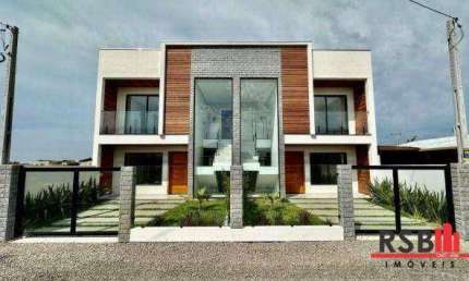 Sobrado com 2 dormitórios à venda, 91 m² por R$ 499.000,00 - Praia Azul - Passo de Torres/SC