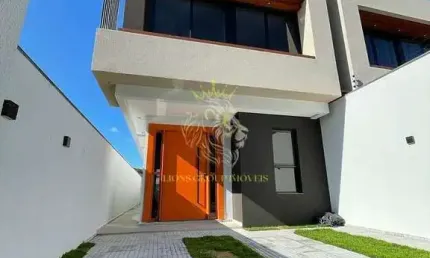 Espetacular Sobrado à venda no bairro São Francisco de Assis emCamboriú, com 03 suites e piscina