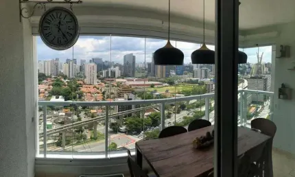 Apartamento para venda em são paulo, brooklin paulista, 1 dormitório, 1 suíte, 1 banheiro, 1 vaga