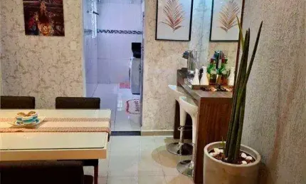 Apartamento para venda em mogi das cruzes, jardim maricá, 2 dormitórios, 1 banheiro, 1 vaga