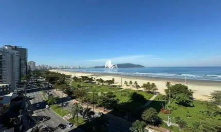 Apartamento com vista para o mar no josé menino – santos/sp, ref: 5005adm