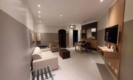 Flat com 1 quarto, Gonzaga, Santos - R$ 435 mil, Cod: 2973_RSN