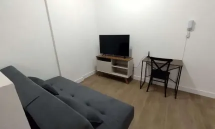 Sala living no centro de são vicente, cod: 3740 adm