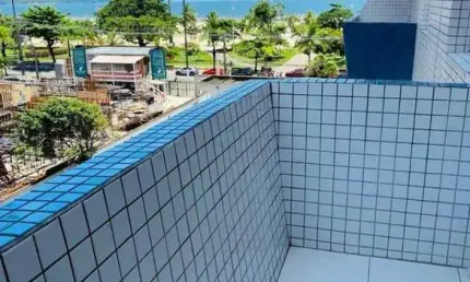 Apartamento 2 quartos, gonzaga, santos r$ 499 mil cod:4881_fsm