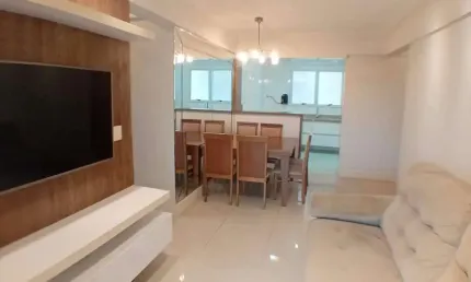Apartamento a venda 3 quartos na aparecida com lazer completo