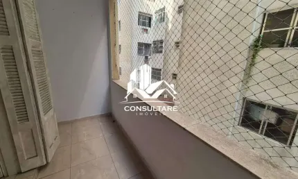 Apartamento com 2 quartos, josé menino, santos - r$ 360 mil, cod: 4951