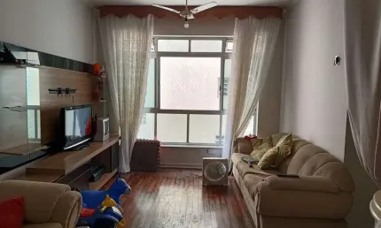 Apartamento com 2 quartos, pompéia, santos - r$ 540 mil, cod: 27180