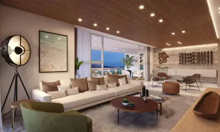 Apartamento de luxo à venda no residencial navegantes, em santos/sp