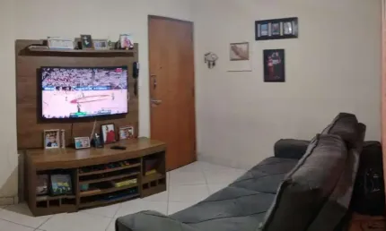 Sala Living com 1 quarto, Boa Vista, São Vicente - R$ 175 mil, Cod: 4782 CPS