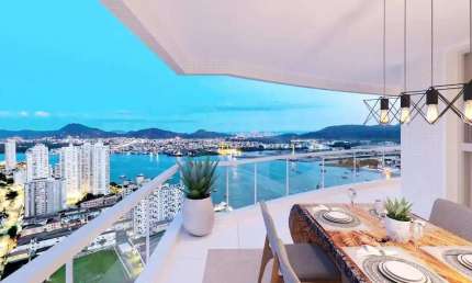 Apartamento com 3 quartos à venda no Ponta da Praia, Santos 
