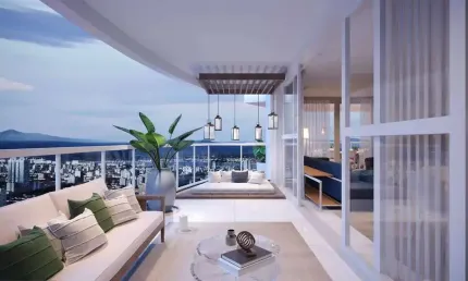 Residencial navegantes: seu novo lar com 3 suítes, varanda gourmet com vista para o mar, lazer completo e localização privilegiada na praia da ponta