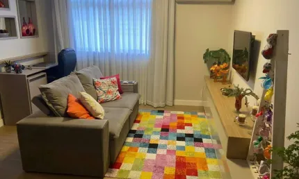 Apartamento com 1 quarto, Centro, São Vicente - R$ 295 mil, Cod: 4652 MMD