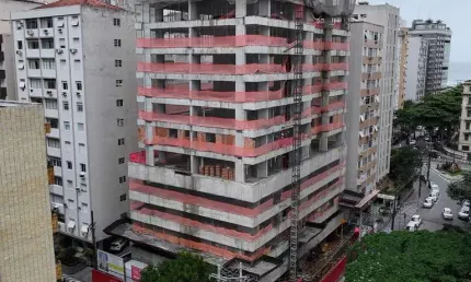 Apartamento com 3 quartos à venda na Rua Carlos Afonseca, 01, Gonzaga, Santos