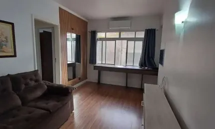 Apartamento com 1 quarto à venda na Rua Pereira Barreto, 18, Gonzaga, Santos