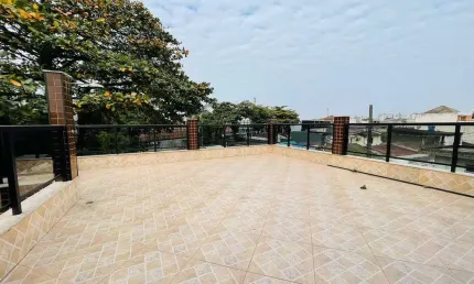 Casa triplex no estuário, santos — 4 dormitórios, solarium e churrasqueira - cód 3849