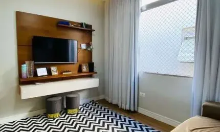 Apto 2 dorms, aparecida, santos - r$ 369 mil, cod: 3722 mmd