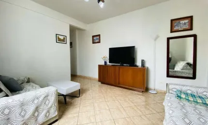 Apto 2 dorms, encruzilhada, santos - r$ 450 mil, cod: 24641 fsm