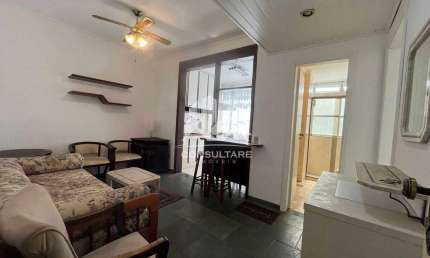 Apartamento com 1 quarto para alugar no Gonzaga, Santos 