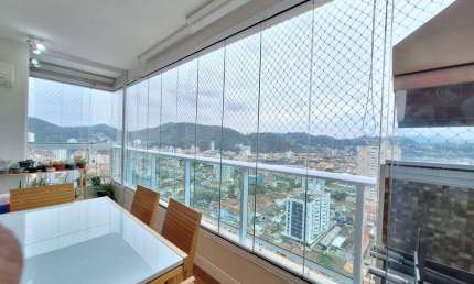 Apartamento com 3 quartos para alugar no Campo Grande, Santos 