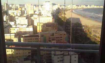 Apartamento com 1 quarto para alugar no Pompéia, Santos 
