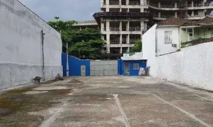 Terreno comercial para alugar na Rua Henrique Porchat, 42, Vila Nova, Santos