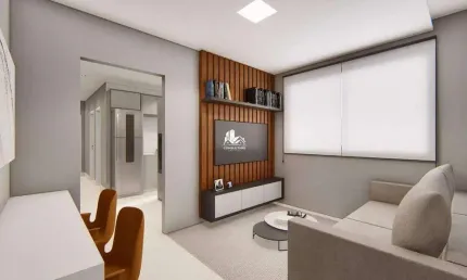 Apartamento com 2 quartos à venda no Macuco, Santos 