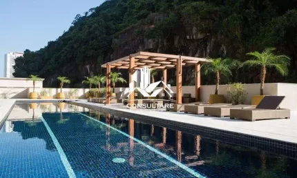 Apartamento para vender no way orquidário em santos - pcm