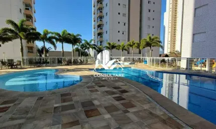 Apartamento ponta da praia 2 dormitórios lazer clube rcl
