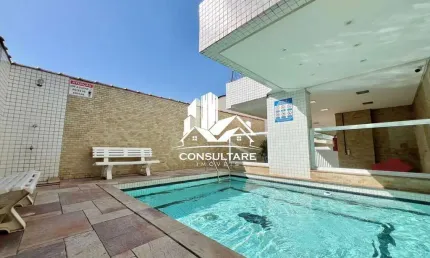 Apartamento com 2 quartos para alugar no Estuário, Santos 