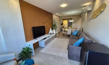 APARTAMENTO A VENDA COM VISTA FRONTAL PARA O MAR - BAIRRO APARECIDA EM SANTOS - SP
