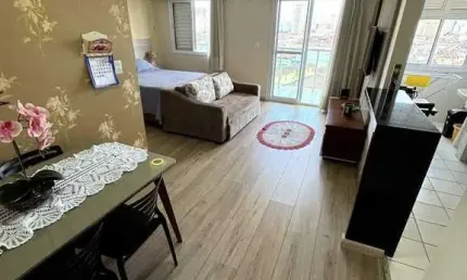 Oportunidade! studio planejado com lazer completo em santos