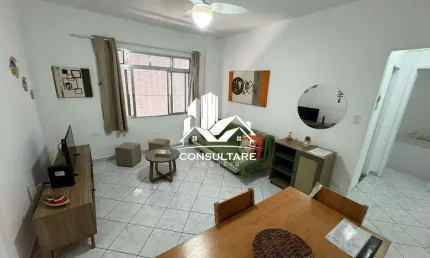 Apartamento de frente a orla da praia do itararé são vicente - sp