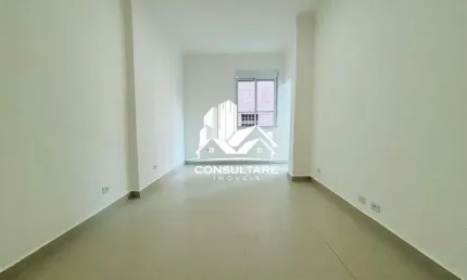 Apartamento reformado à venda – 1 dormitório com sacada no josé menino, ref: 4533 adm