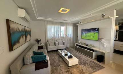 APARTAMENTO 01 SUITE + 02 DEMI SUITES 02 VAGAS PRIVATIVAS MOBILIADO