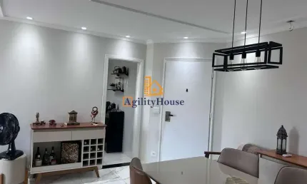 Apartamento de 90 m² à venda, com 01 suíte, 02 dormitórios e 02 vagas de garagem