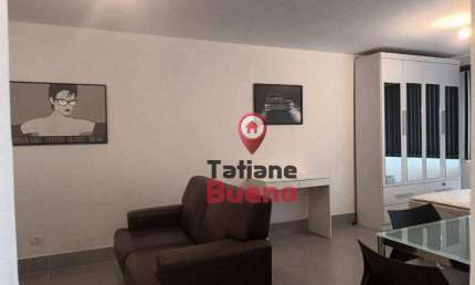 Apartamento com 1 dormitório para alugar, 50 m² por R$ 3.290,00/mês - Jardim São Dimas - São José dos Campos/SP