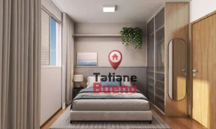 Apartamento com 2 dormitórios à venda, 36 m² por R$ 263.900 - Parque dos Ipês - São José dos Campos/SP