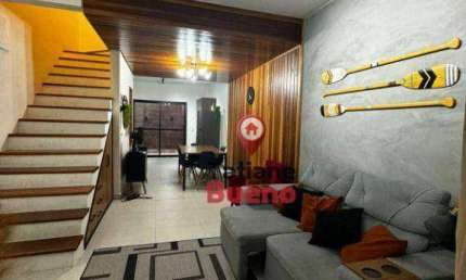 Casa com 2 dormitórios à venda, 90 m² por R$ 540.900,00 - Pontal de Santa Marina - Caraguatatuba/SP