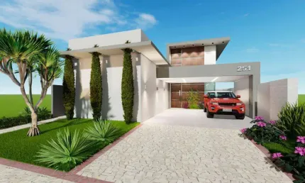 Casa em Condomínio para Venda em Uberlândia, Jardim Botânico, 3 dormitórios, 3 suítes, 2 banheiros, 4 vagas