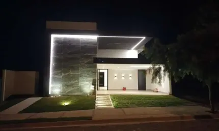 Casa em Condomínio para Venda em Uberlândia, Laranjeiras, 3 dormitórios, 3 suítes, 2 banheiros, 4 vagas