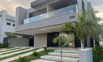 Casa em Condomínio para Venda em Uberlândia, Granja Marileusa, 4 dormitórios, 4 suítes, 2 banheiros, 4 vagas