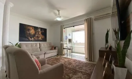 Apartamento de 4 quartos sendo 1 suíte, sacada com churrasqueira, 1 garagem