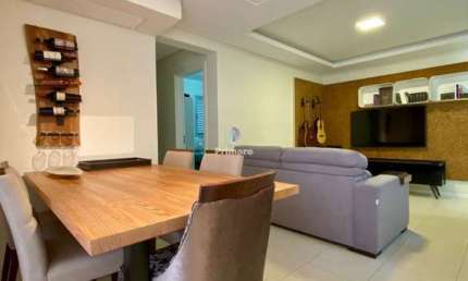 Apartamento com 3 quartos, sendo 1 suíte,  semimobiliado, 1 vaga de garagem