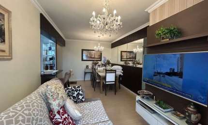 Apartamento mobiliado a venda 3 quartos sendo 1 suite bairro santa barbara crici