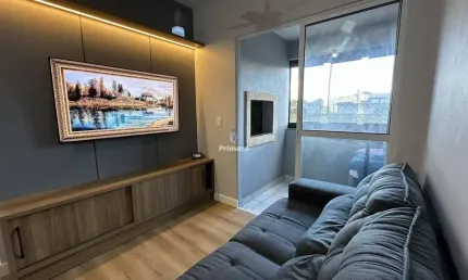 Apartamento a venda de 2 dormitórios com suite mobiliado