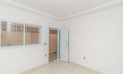 Linda casa nova em condomínio com dois dormitórios esperando você, Solemar Praia Grande SP.