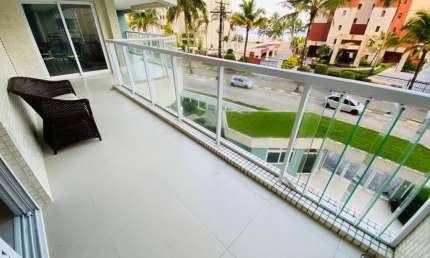 Lindo apartamento para locação de temporada, com 04 dormitórios, sendo 02 suítes, com uma vista incrível, modulo 03 Riviera de São Lourenço, SP.