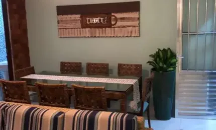 Casa à venda com 47,65m² 01 quarto, sala com cozinha americana, 01 vaga de garagem Chácaras, Bertioga, SP.