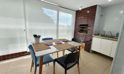 Apartamento à venda, com 03 dormitórios (sendo 01 suíte) lazer completo, aproximadamente 200 metros da praia da enseada no Centro, Bertioga, SP.